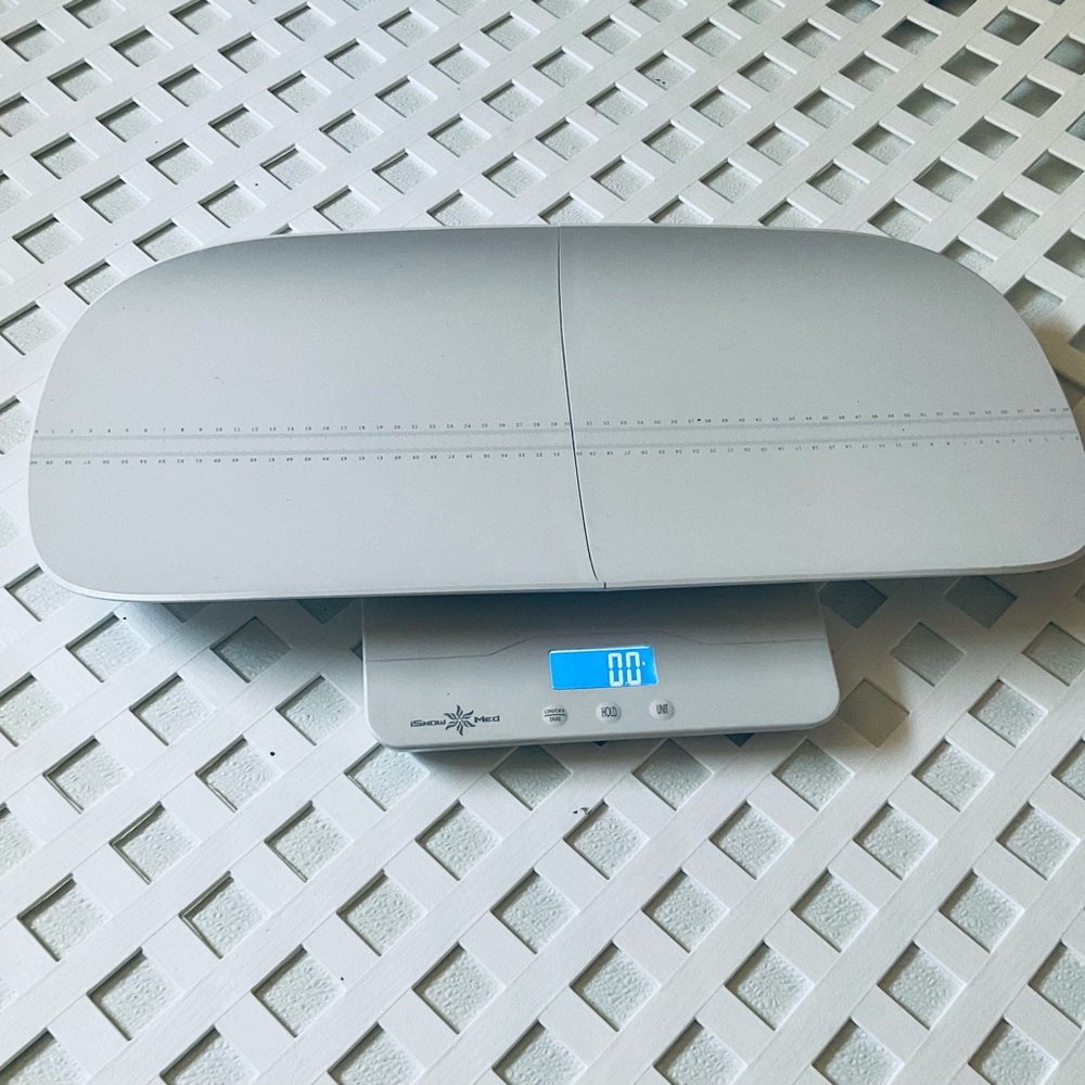 Digital Scale For Babies Pets Adults i Snow Med Growth Charting